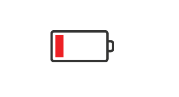 ukazatel stavu baterie mobil